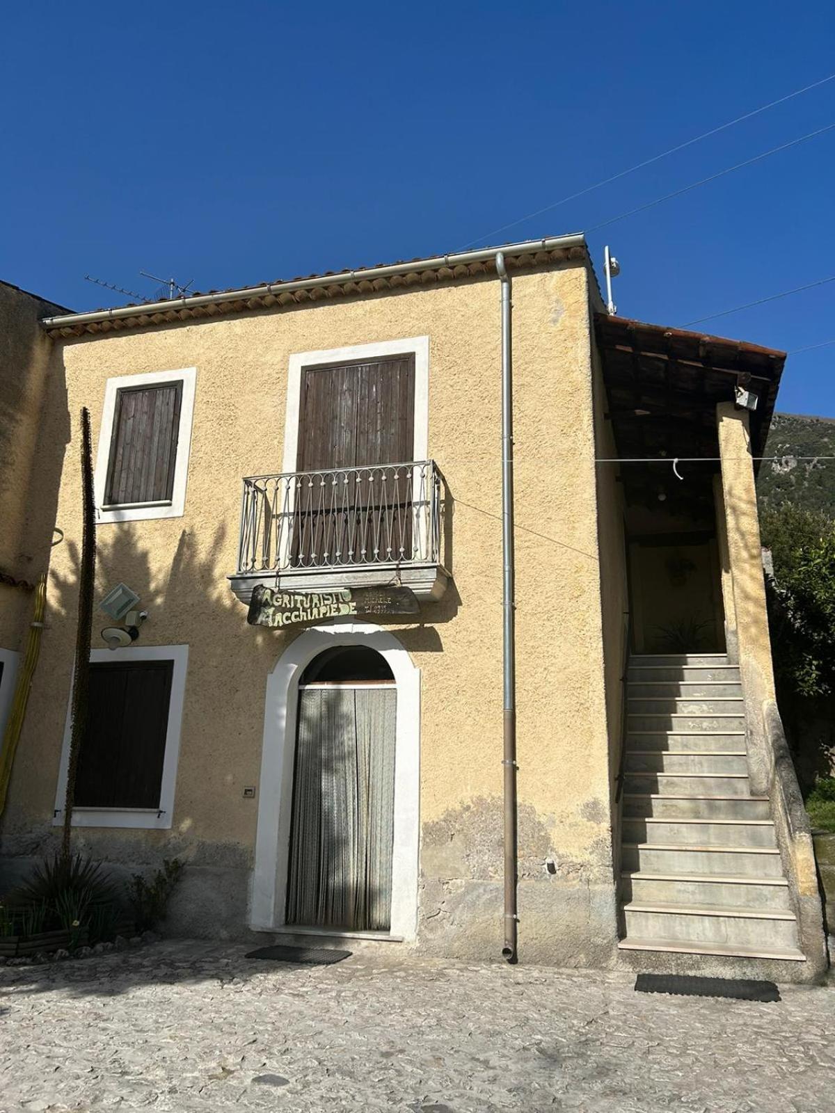 Agriturismo Macchiapiede Sala Consilina Exterior foto